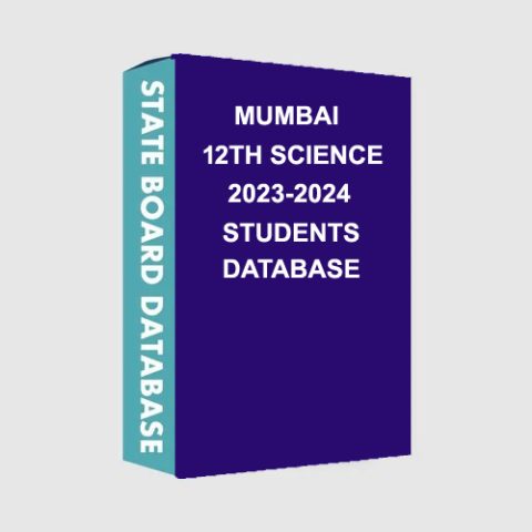 Mumbai 12th STD Science 2023-2024 Student Database